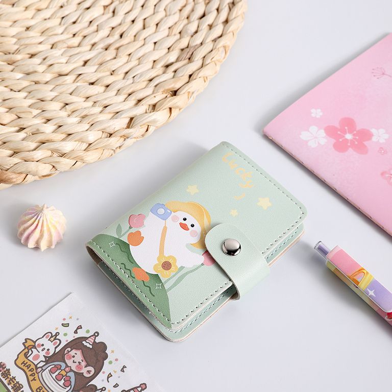 BINDER DE PATO VERDE PARA 20 PHOTOCARDS