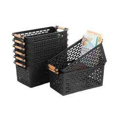 GENERICO - PACK DE 4 CESTA DE ALMACENAMIENTO