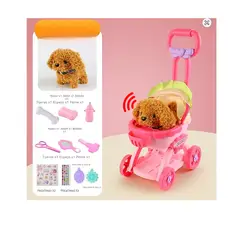 GENERICO - Carruaje Para Perrito con Sonido