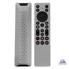 GENERICO - Funda Plomo Claro De Silicona Flexible Para Control Tcl Smart Tv Moderno 2025
