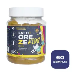 EAT IT SHAKE IT DRINK IT - EAT IT CREZE KIDS GOMITAS DE ZINC CON SABOR A PIÑA