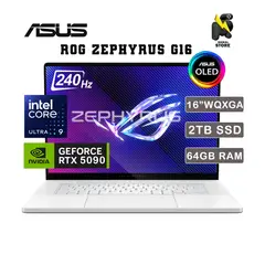 ASUS - ZEPHYRUS G16 GU605CX-XS98 INTEL CORE ULTRA 9-285H 64GB RAM 2 TB SSD RTX 509016WQXGA OLED