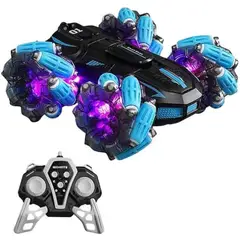 GENERICO - CARRO De Control STUNT CAR AZUL -