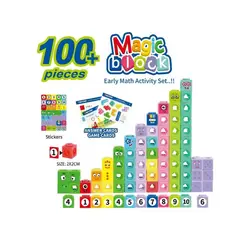 GENERICO - Magic Numberblocks - set de bloques didácticos