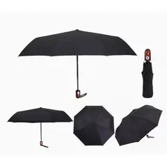 GENERICO - Paragua Sombrilla de Cartera Plegable Doble Forro