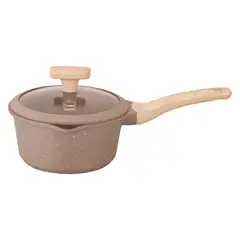 VALESKA - Cacerola de Roca Volcánica VL-SPA14 Marrón