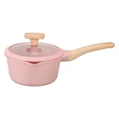 VALESKA - Cacerola de Roca Volcánica VL-SPA18 Rosa