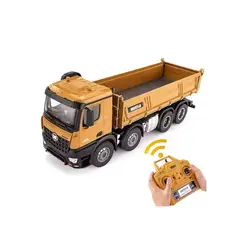 HUINA - 1536 Camión Volquete 8x4 a Control Remoto Escala 1 14 con Batería Recargable