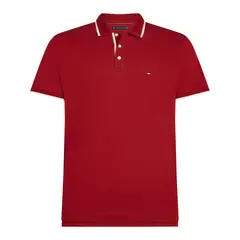 TOMMY HILFIGER - POLO MERCERISED UNDERCOLLAR REG POL TH