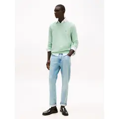 TOMMY HILFIGER - SWEATER ESSENTIAL STRUCTURE CREW NECK TH