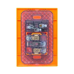 OPALUX - Toma Corriente Schuko con Toma 3 en Línea KF4237.ORG