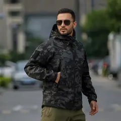 GENERICO - Casaca tactica Softshell impermeable chaqueta piel de tiburon clasica