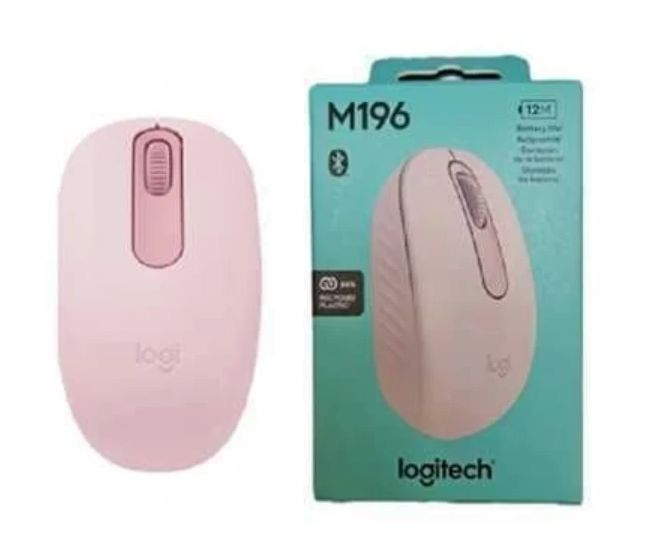 Mouse M196 Bluetooth Rosado