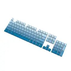 REDRAGON - Keycaps Gradient PBT SP A134 Blue - Juego 104 teclas PBT