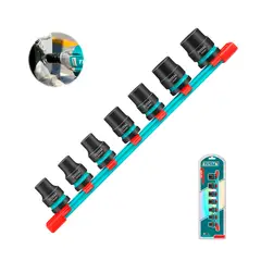 TOTAL TOOLS - Set Dados Impacto 7 Pcs Corto 1/2'' 10-19mm Cr-mo Total