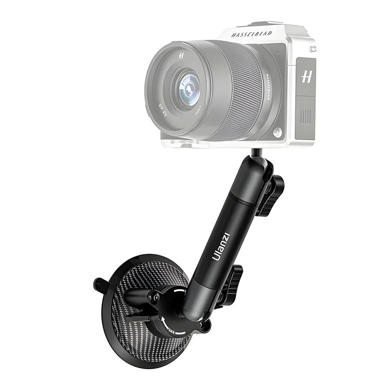 Soporte ventosa ZJ01 con brazo mágico 360° cámaras de acción y teléfonos