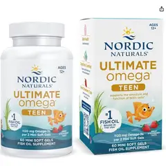GENERICO - Nordic Naturals Ultimate Omega 2X Teen - 60 mini geles