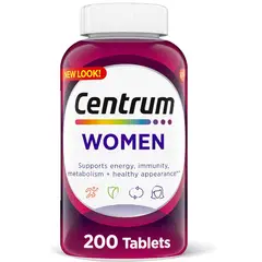 GENERICO - CENTRUM ADULTO MUJER- 200 TABLETAS