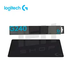 LOGITECH - Mouse Pad G240 Negro Mousepad Gaming de Precisión
