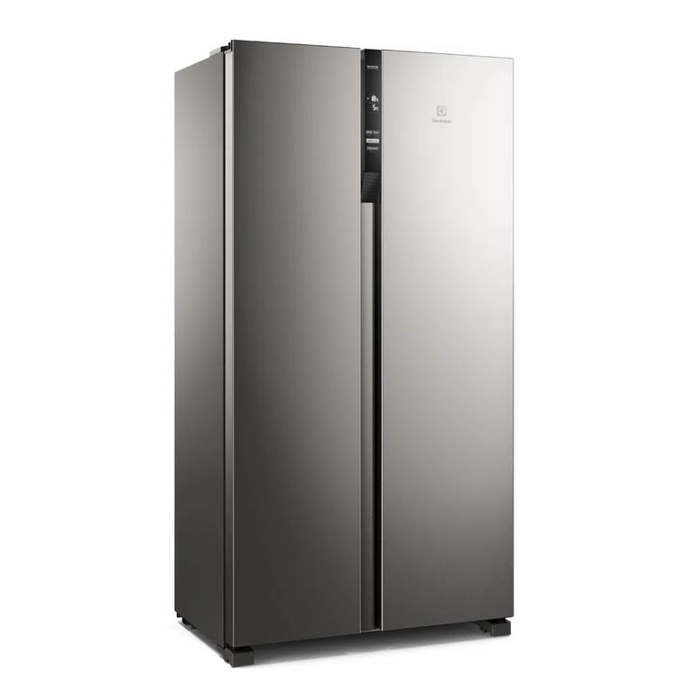 Refrigerador Side By Side Inverter 517 Litros Silver ERSA53V2HVG