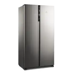 ELECTROLUX - Refrigerador Side By Side Inverter 517 Litros Silver ERSA53V2HVG