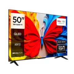 TCL - Televisor QLED FHD Smart Google TV 50S5K Año 2025