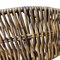 GENERICO - Set de 2 Canastas Redondas para Pan – Estilo Mimbre