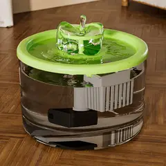 GENERICO - BEBEDERO AUTOMÁTICO PARA MASCOTAS - VERDE