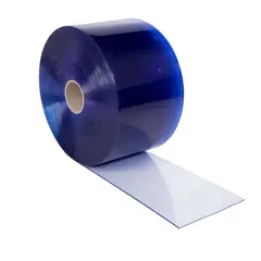 GENERICO - Cortina Sanitaria de PVC Transparente Standard 2mm x 20cm x 50m