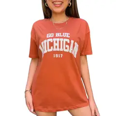 ENGELL - Polo Oversize Michigan Ladrillo