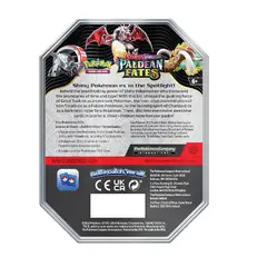 POKEMON - TCG Paldean Fates Tin al Azar Español C/u