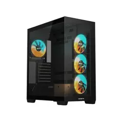 GIGABYTE - Gabinete Mid Tower C500 Panorámico Stealth Para Pc - Diseño Elegante Y Amplia Ven
