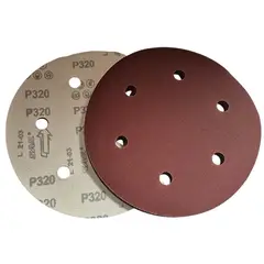 GN - DISCOS DE LIJAS DE 22CM #320 DE 100 UNID