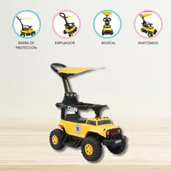 VOYAGE - Correpasillo con Empujador «VGR» YELLOW