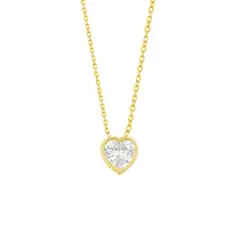 BALIQ - Collar Punto de Luz Goldensilver