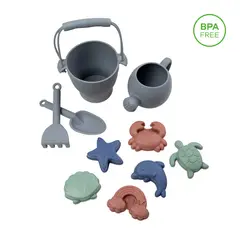 CARESTINO - Set de Playa y Jardín de Silicona Mix de Colores