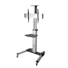 GENERICO - Soporte Rodante Tripp Lite Para Tv 32" A 70", Pantallas Planas Y Curvas, Con Bandeja Y 4 R