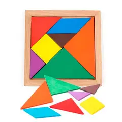 GENERICO - Juguete Didáctico Tangram de Madera