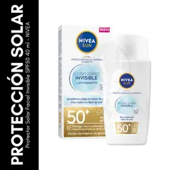 GENERICO - Protector Solar Facial Invisible SPF50 40 ml - NIVEA