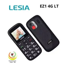 LESIA - CELULAR BASICO EZ1 4G DUAL SIM -NEGRO