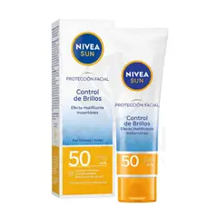 GENERICO - Protector Solar Facial SPF50 Control Brillo 50 ml - NIVEA