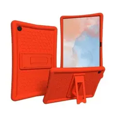 GENERICO - Funda for Lenovo Tab M10 Plus 2da Gen 103 Silicona Soft Roja