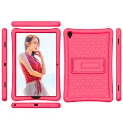 GENERICO - Funda para iPad 8va Gen 102 - Silicona Soft Antishock Fucsia