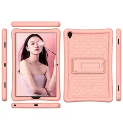 GENERICO - Funda para Xiaomi Redmi Pad SE 11 - Silicona Soft Antishock Rosado