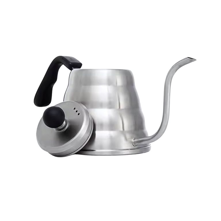 Tetera cuello de cisne x 1.2 Lt de acero inoxidable Wallace