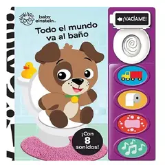BABY EINSTEIN - Libro con sonidos TODO EL MUNDO VA AL BAÑO