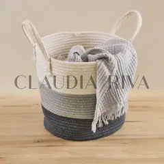 CLAUDIA RIVA HOME - Canasta tejida Atenas