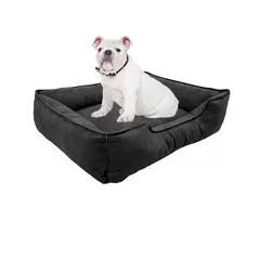 PET MOOD - Cama para Mascotas Antialérgica T-XL Color Gris