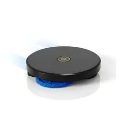 GENERICO - Robot Aspiradora Inteligente Inalámbrica Doble Giro Negro