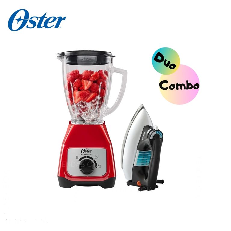 Combo Licuadora 1.5 L y Plancha Clásica